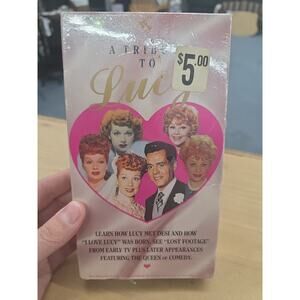 A Tribute to Lucy - VHS (1989, Goodtimes Home Video) **New & Sealed**
